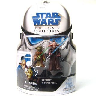 Star Wars Clone Wars Legacy Collection Build A Droid Factory Action Figure BD No. 19 Yaddle and Piell Toys & Games