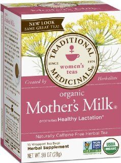 Traditional Medicinals Organic Mother"s Milk   16 Tea Bags Health & Personal Care