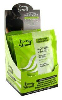 Every Strand Aloe Vera Treatment Packettes 1.75 oz. (Display of 12) Health & Personal Care