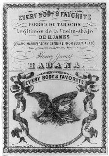 Everybody's favorite Tobacco label, American eagle, c1865   Prints