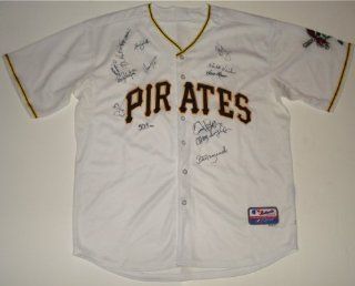 Pittsburgh Pirates Greats Autographed Jersey (Mazeroski, Virdon, Law, Sanguillen, etc.) at 's Sports Collectibles Store