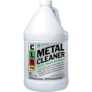 CLR PRO Metal Cleaner, Unscented, 128 oz., 4/Case
