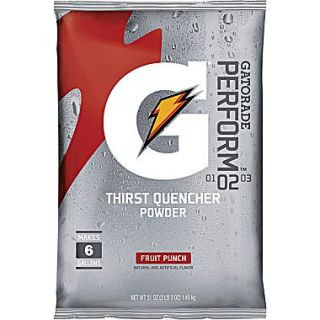 Gatorade 6 gal Yield Instant Powder Dry Mix Energy Drink, 51 oz Pack, Fruit Punch