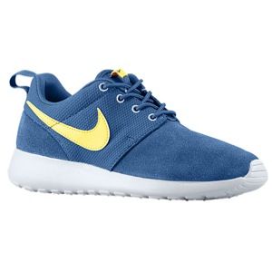 Nike Roshe Run   Boys Grade School   Running   Shoes   Cool Grey/Military Blue/White