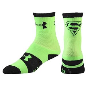 Under Armour Super Hero Crew Socks   Mens   Training   Accessories   Hyper Green/Black