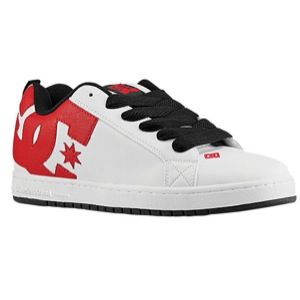 DC Shoes Court Graffik SE   Mens   Skate   Shoes   White/Red/White