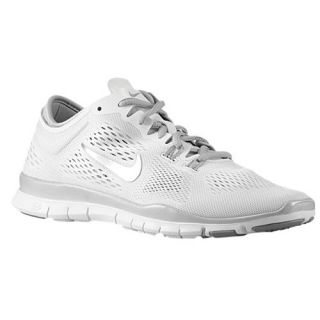 Nike Free 5.0 TR Fit 4   Womens   Training   Shoes   White/Metallic Silver