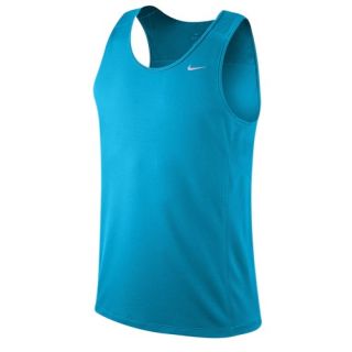 Nike Dri FIT Miler Singlet   Mens   Running   Clothing   Kumquat/Kumquat/Atomic Mango/Reflective Silver
