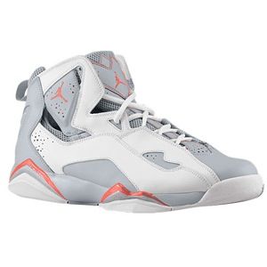 Jordan True Flight   Mens   Basketball   Shoes   White/Infrared 23/Wolf Grey/White