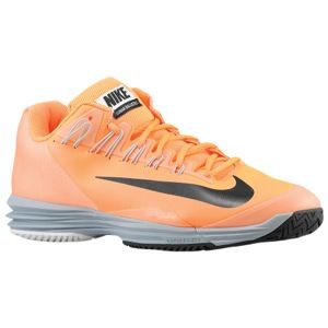 Nike Lunar Ballistec   Mens   Tennis   Shoes   Atomic Orange/Metallic Silver/Black
