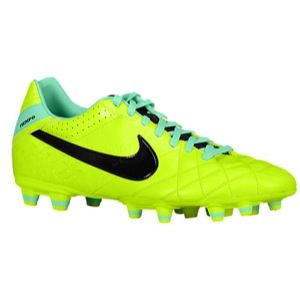 Nike Tiempo Mystic IV FG   Mens   Soccer   Shoes   Volt/Green Glow/Black