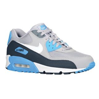 Nike Air Max 90   Mens   Running   Shoes   Wolf Grey/White/Armory Navy/Armory Navy