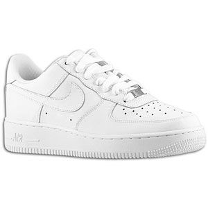 Nike Air Force 1 Low   Boys Grade School   Basketball   Shoes   White/White
