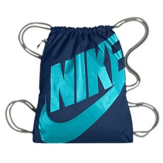 Nike Heritage Gymsack   Casual   Accessories   Brave Blue/Mine Grey/Gamma Blue