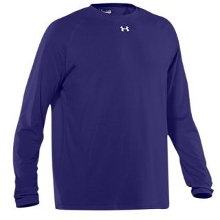 Under Armour Locker Longsleeve T Shirt   Mens   For All Sports   Clothing   Cardinal/White