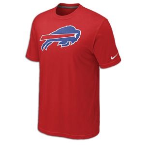 Nike NFL Oversized Logo T Shirt   Mens   Football   Clothing   Buffalo Bills   University Red