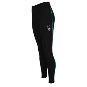Nike N7 Legging   Womens   Casual   Clothing   Black/Turquoise