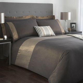 J by Jasper Conran Dark Grey Cavendish bed linen