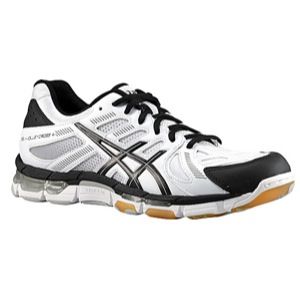 ASICS Gel Volleycross Revolution   Womens   Volleyball   Shoes   White/Black/Silver