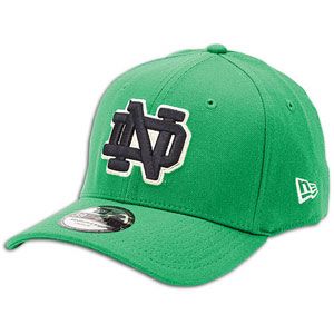 New Era College Classic Core Cap   Mens   Basketball   Accessories   Notre Dame Fighting Irish   Green