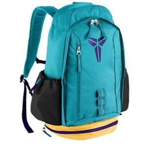 Nike Kobe Mamba Backpack   Basketball   Accessories   Turbo Green/Atomic Mango/Purple Venom