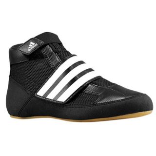 adidas HVC K Strap   Boys Grade School   Wrestling   Shoes   Black/White/Gum