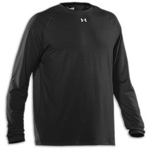 Under Armour Locker Longsleeve T Shirt   Mens   For All Sports   Clothing   Black/White