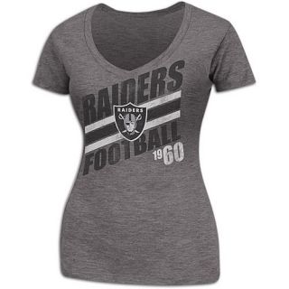 NFL Victory Play T Shirt   Womens   Football   Clothing   Oakland Raiders   Black