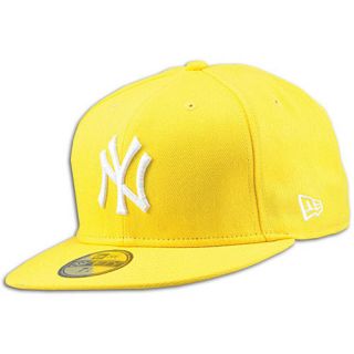 New Era MLB 59Fifty League Basic   Mens   Baseball   Accessories   New York Yankees   Cyber Yellow