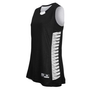 EVAPOR Elevate Team Jersey   Womens   Basketball   Clothing   Black/Silver/White