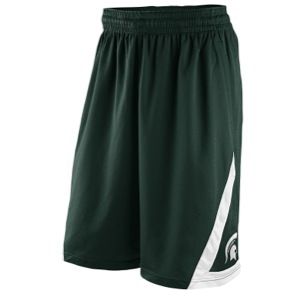 Nike College Knit Performance Shorts   Mens   Basketball   Clothing   Michigan State Spartans   Pro Green