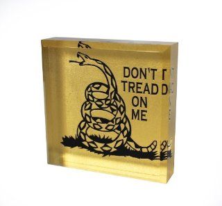 Shop 23k Gold Gadsden Flag Desk Plaque at the  Home Dcor Store. Find the latest styles with the lowest prices from