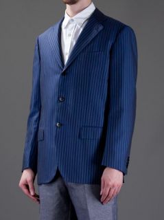 Kiton Striped Blazer   Russo Capri