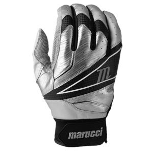 Marucci Elite Batting Gloves   Mens   Baseball   Sport Equipment   Silver
