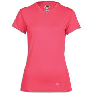 EVAPOR Short Sleeve Compression Top   Womens   Basketball   Clothing   Hot Pink