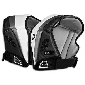 STX Cell II Lacrosse Shoulder Pad Liner   Mens   Lacrosse   Sport Equipment   White/Black