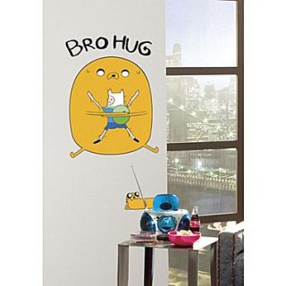RoomMates Adventure Time Peel and Stick Giant Wall Decal, Orange