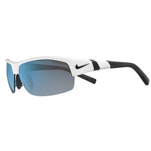Nike Show X2 Sunglasses   Baseball   Accessories   White/Black/Grey Blue Flash/Orange Blaze Lens