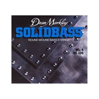 Dean Markley 2652 Solid Bass Medium Light Electric Bass 4 String Set (45 105) Musical Instruments