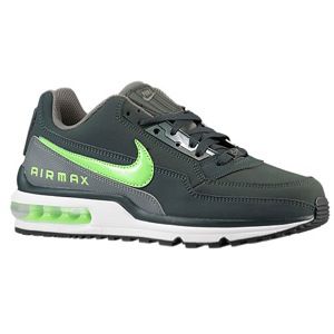 Nike Air Max LTD   Mens   Running   Shoes   Black Spruce/Flash Lime/Mercury Grey/White