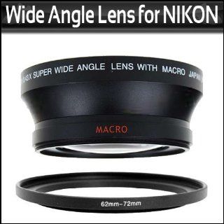 67MM 0.43X Wide Angle Lens With Macro For Nikon D200 D100 D2H D80 D50 D70 D70S D90 That Use FOLLOWING NIKON LENSES 18 105mm, 18 135mm  Point And Shoot Camera Lenses  Camera & Photo