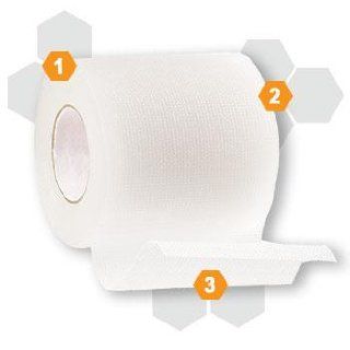 Nexcare Flexible Clear First Aid Tape, 1 Inch x 10 Yard Roll (Pack of 24) Health & Personal Care