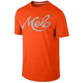 Jordan Melo 10 Reflect T Shirt   Mens   Basketball   Clothing   Team Orange/White