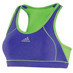 adidas TechFit Sports Bra   Womens   Basketball   Clothing   Blast Purple/Ray Green