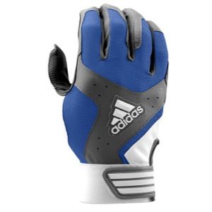 adidas Wheelhouse Batting Gloves   Adult   Baseball   Sport Equipment   Royal/Grey