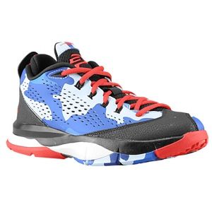 Jordan CP3.VII   Boys Grade School   Basketball   Shoes   Black/Chambray Blue/Game Royal/Sport Red