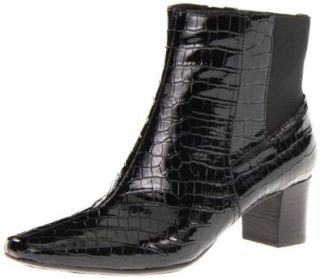 Bandolino Women's Aberforth Bootie, Black/Black Synthetic, 5 M US Boots Shoes