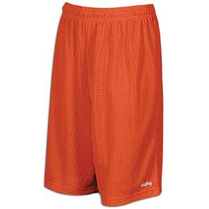  9 Basic Mesh Short with Pockets   Mens   Baseball   Clothing   Orange