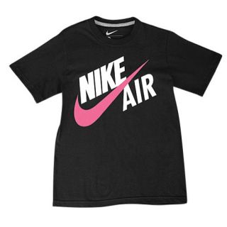 Nike Graphic T Shirt   Boys Grade School   Casual   Clothing   Black/White/Pink