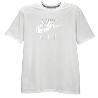 Nike Graphic T Shirt   Mens   Casual   Clothing   White/Silver